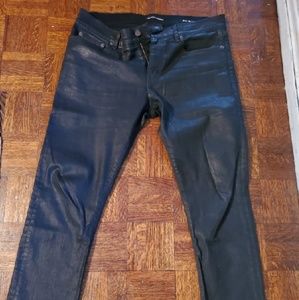 Yves Saint Laurent jeans.